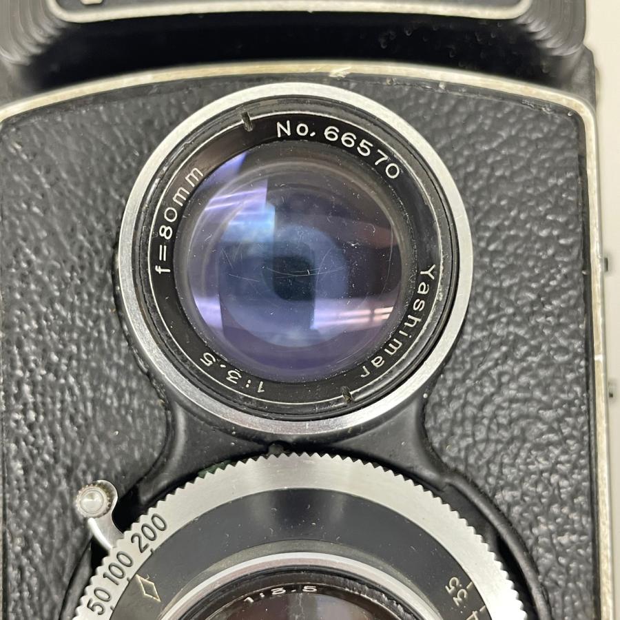 ヤシカフレックス Yashicaflex 二眼レフカメラ Yashimar F3.5 80mm