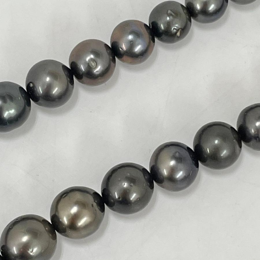 タヒチパール ネックレス 黒蝶真珠 シルバー留め具 |  | 05