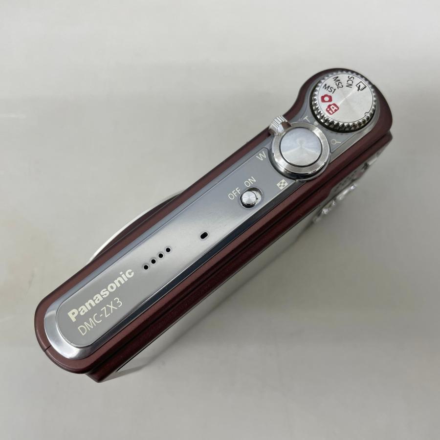 Panasonic コンパクトデジタルカメラ DMC-ZX3 ブラウン 光学8倍ズーム