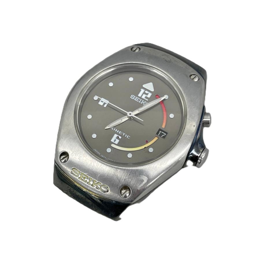 SEIKO KINETIC 3M22-0D30 自動巻き時計 キネティック・アークチュラ セイコー SEIKO 腕時計 3M22-0D30 ベルト