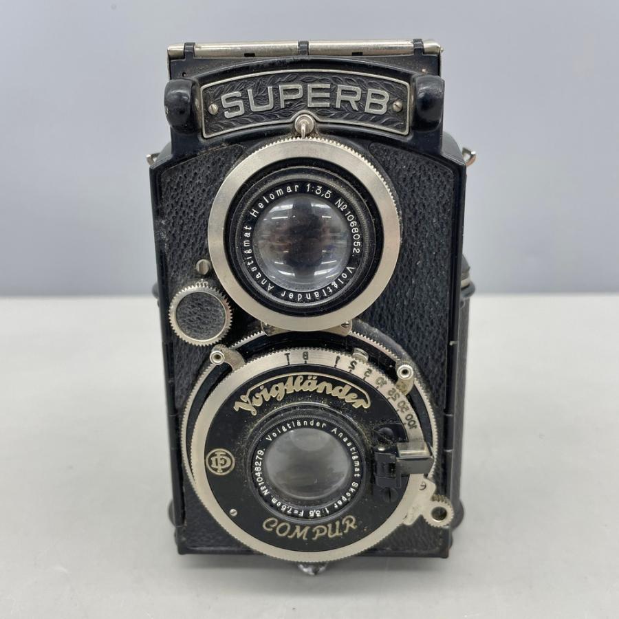 ドイツ・フォクトレンダー社 Voigtlander 二眼レフカメラ Superb