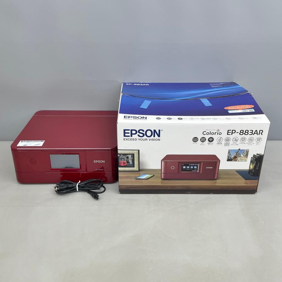 エプソン Epson インクジェットプリンター カラリオ レッド EP-883AR