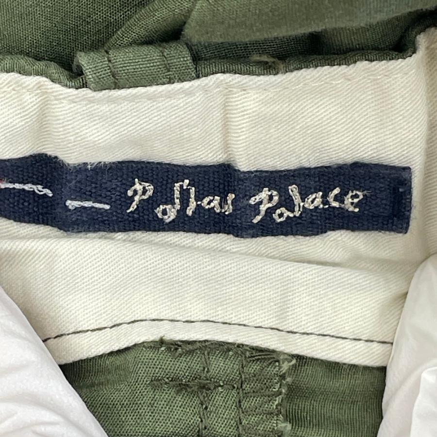 Pal'las Palace（パラスパレス） ワイドパンツ カーキ 2 麻混