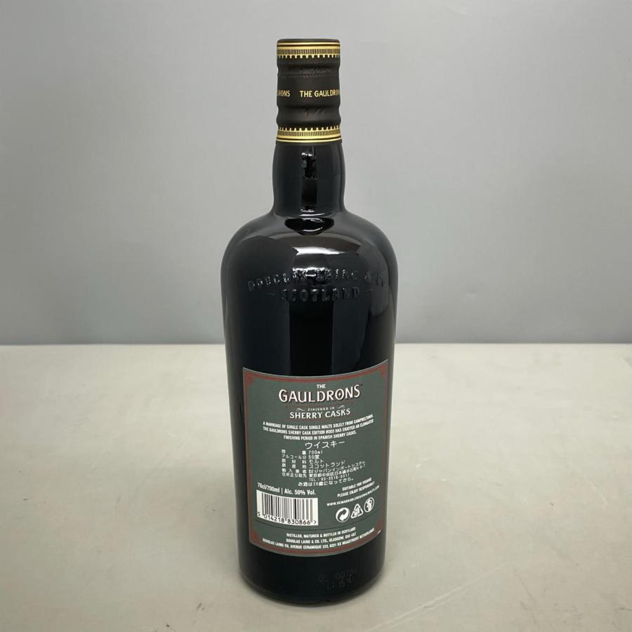 スコッチウイスキー ザ ゴールドロンズ シェリーカスク フィニッシュ バッチナンバー3 700ml 50％ |  | 01