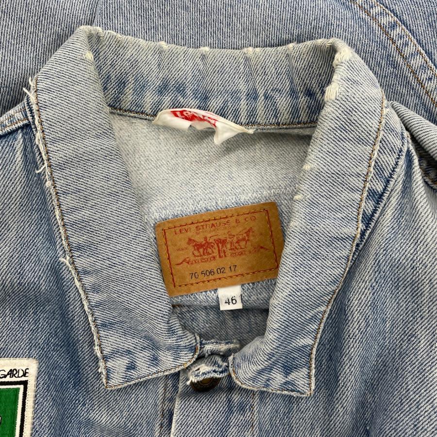 60s 70s 超ビッグサイズ　46 リーバイス　levi's デニムジャケット デニムジャケット Levis リーバイス 46 長袖 70 506 02 17