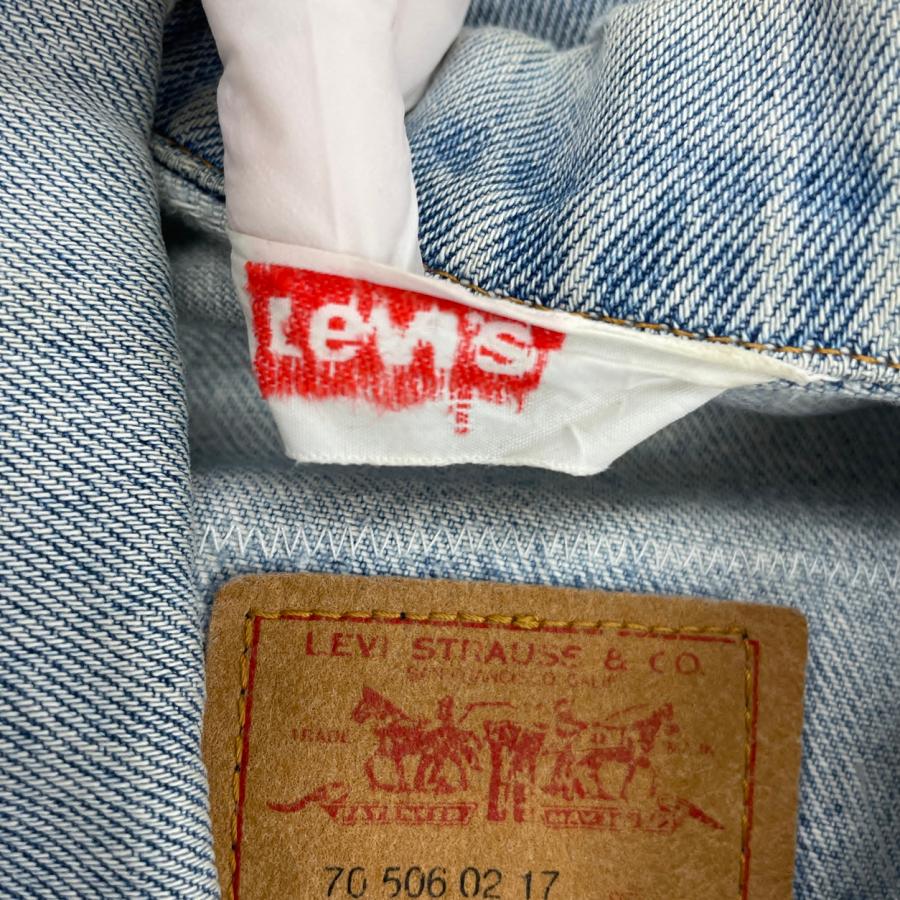 デニムジャケット Levis リーバイス 46 長袖 70 506 02 17