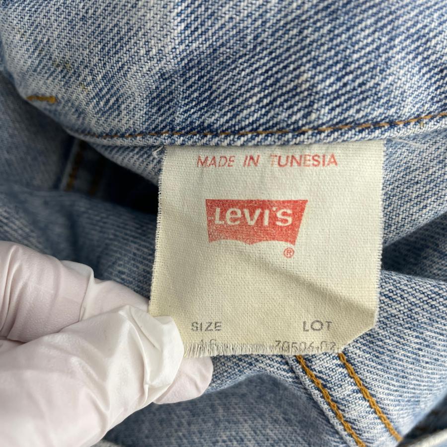 デニムジャケット Levis リーバイス 46 長袖 70 506 02 17