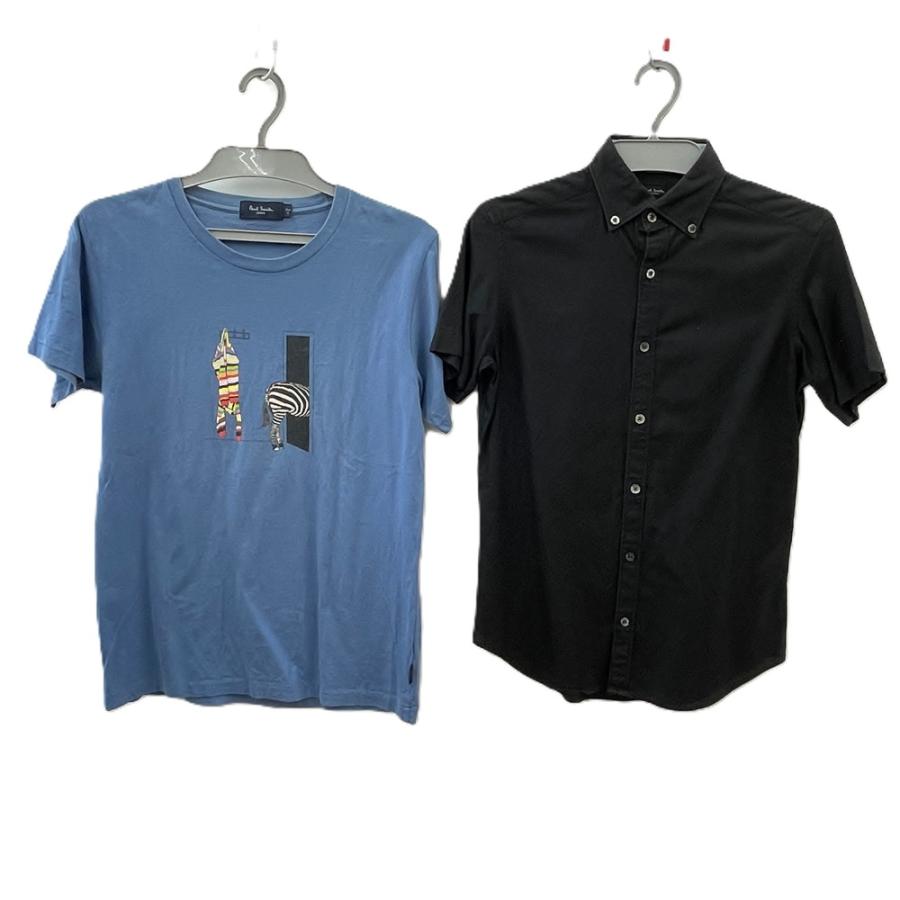 ポールスミス　Tシャツ2枚セット 半袖シャツ Tシャツ 2点セット Paul Smith ポールスミス S M 水色