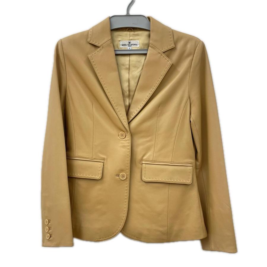 MODA VALENTINO レザージャケット 羊革レザー サイズ 9 | 