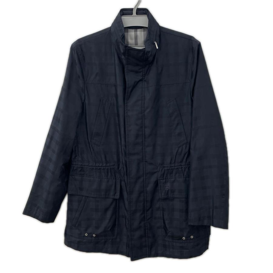 ダックス DAKS フィールドコート 日本製 8ポケット ドローコード付き シャドーチェック サイズ M | DAKS