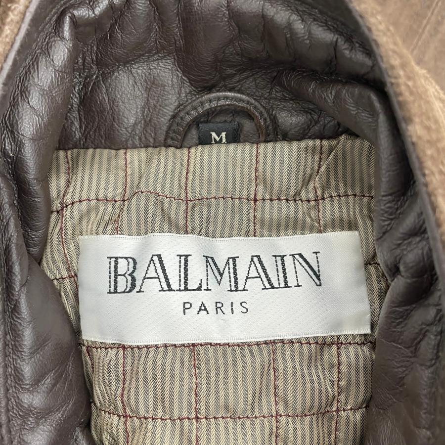 レザージャケット バルマン BALMAIN M 長袖 豚革 羊革 : ハウマッチ