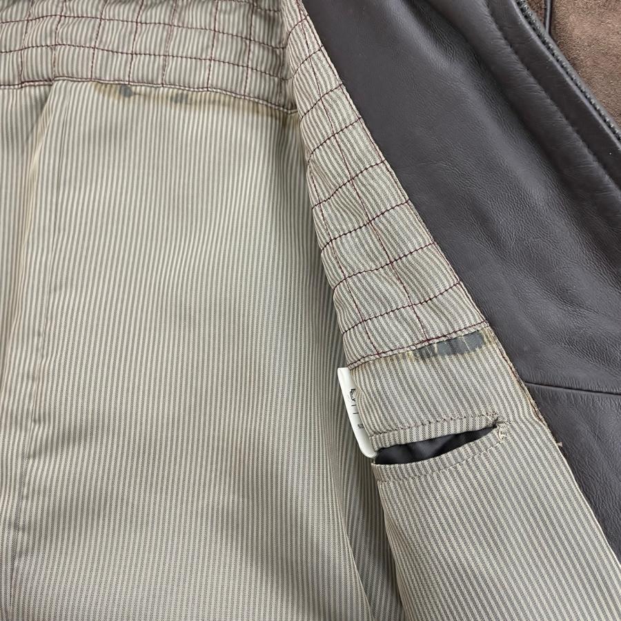 レザージャケット バルマン BALMAIN M 長袖 豚革 羊革 : ハウマッチ