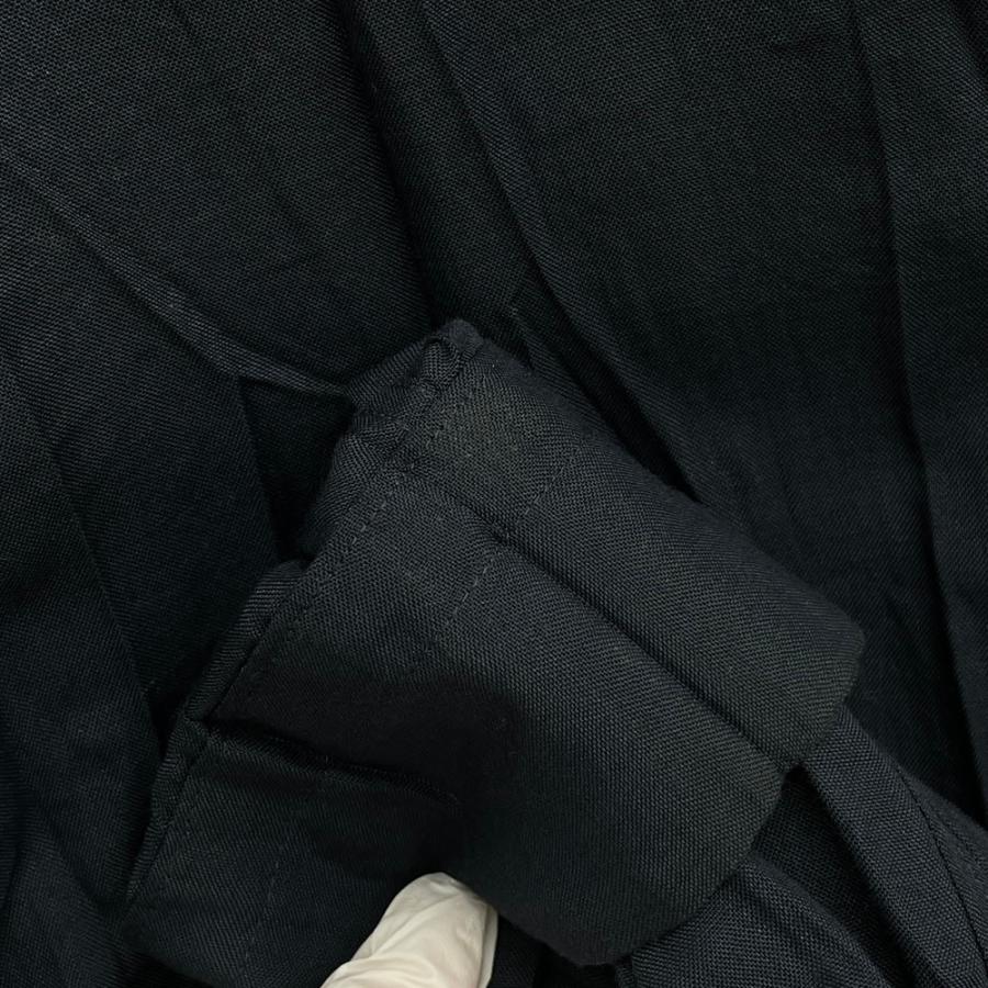 長袖シャツ ISSEY MIYAKE MEN イッセイミヤケ メン M ネイビー シワ