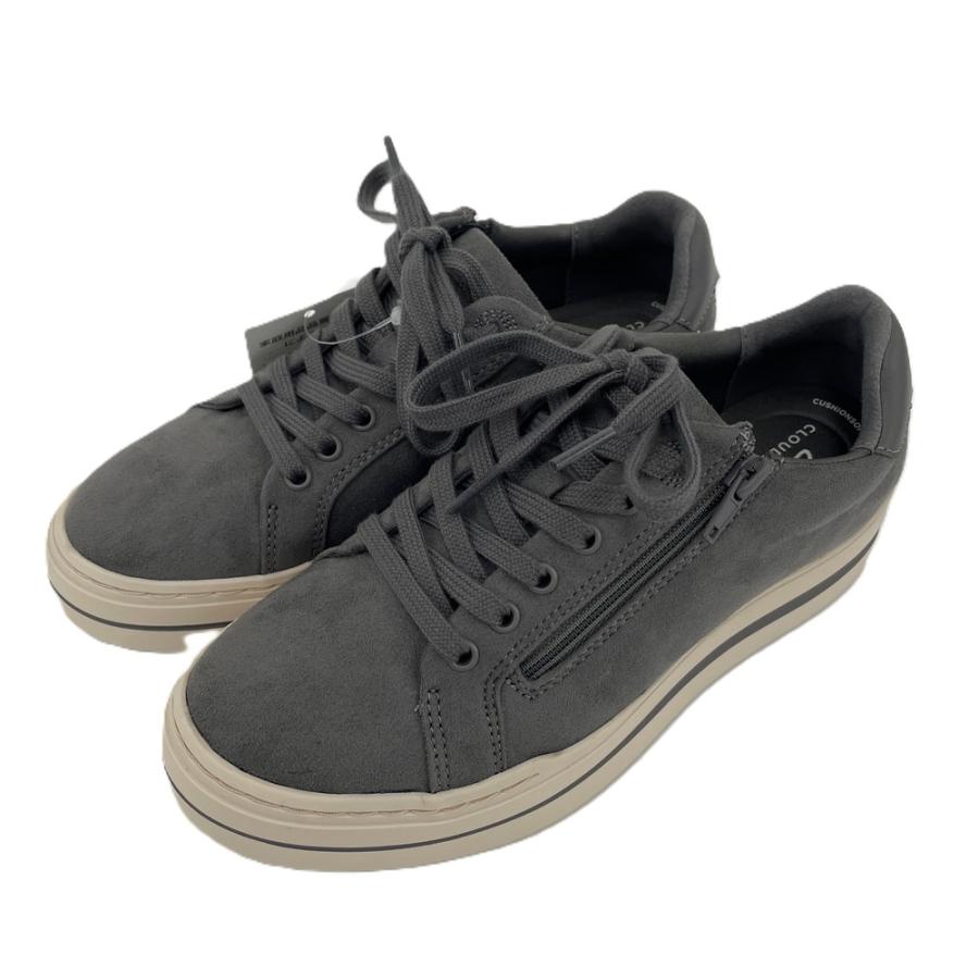 スニーカー オードリースカイ Clarks クラークス 23.5 ダークグレー | 