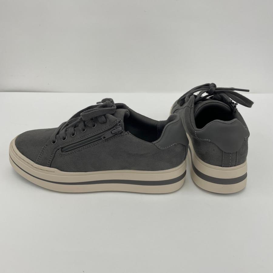 スニーカー オードリースカイ Clarks クラークス 23.5 ダークグレー |  | 02