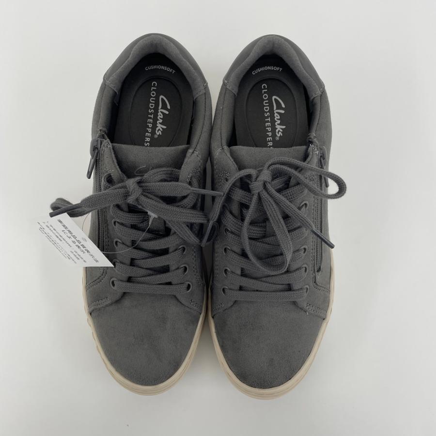 スニーカー オードリースカイ Clarks クラークス 23.5 ダークグレー |  | 03
