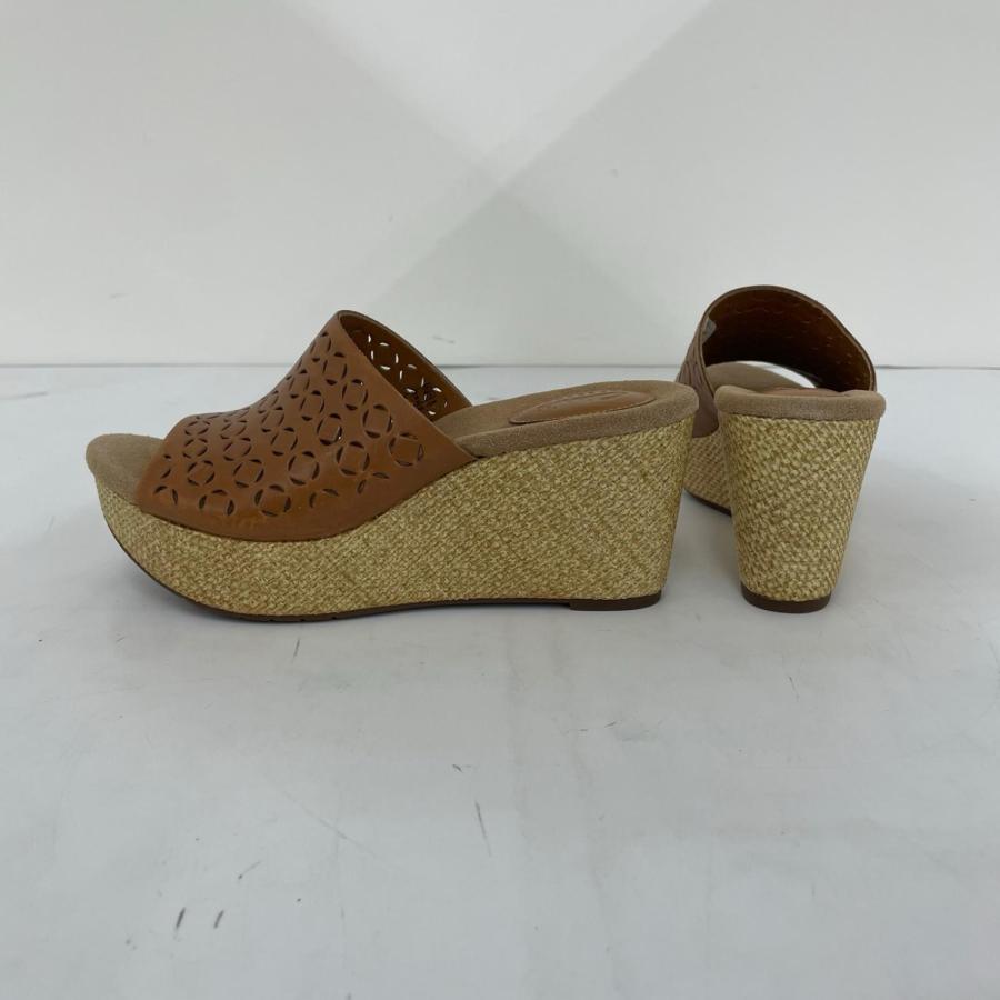 クラークス Clarks ウェッジヒールサンダル パンチングレザー サイズ UK5 | Clarks | 02