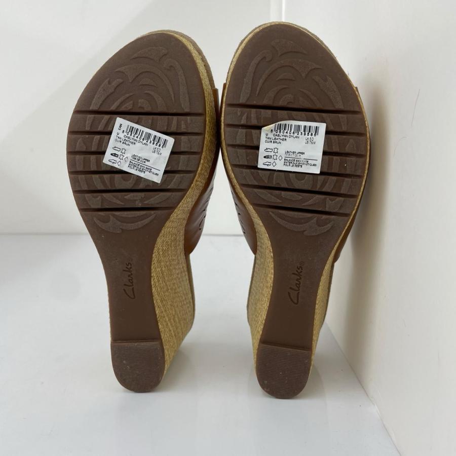 クラークス Clarks ウェッジヒールサンダル パンチングレザー サイズ UK5 | Clarks | 04