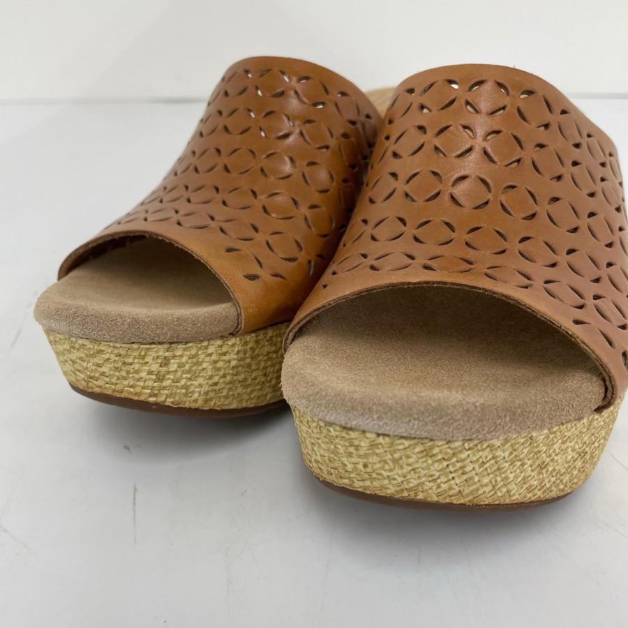 クラークス Clarks ウェッジヒールサンダル パンチングレザー サイズ UK5 | Clarks | 07