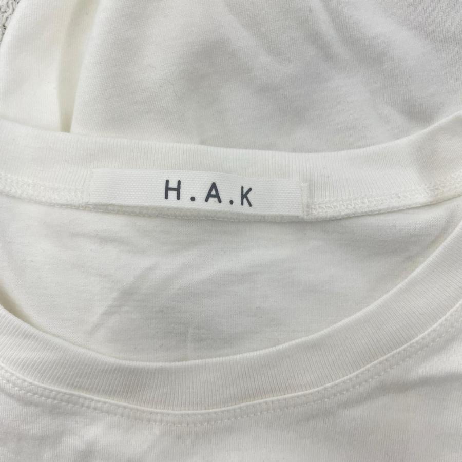 ハク H.A.K カットソー サイズ表記無し 天竺綿100% 日本製 WT0008554 |  | 02