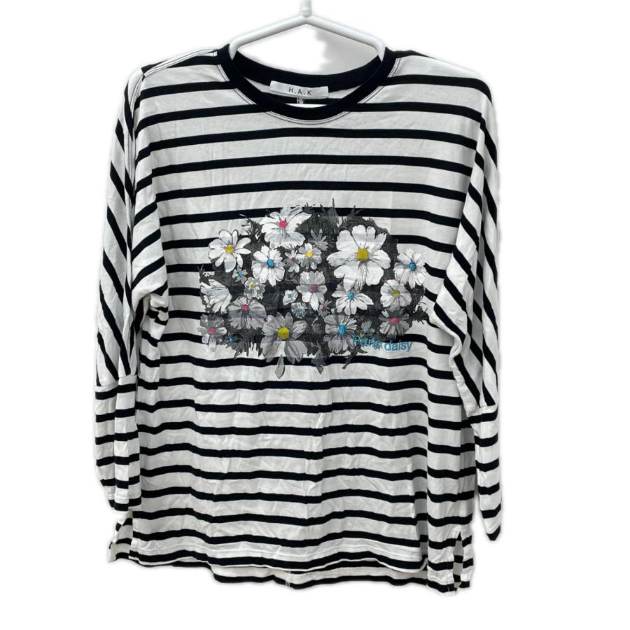 ハク H.A.K 長袖Ｔシャツ サイズ表記無し 天竺綿100% 日本製 WT0008567 | 