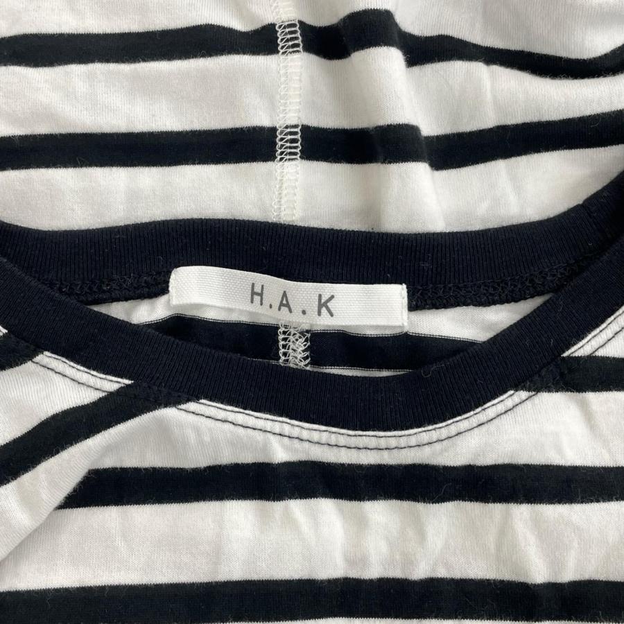 ハク H.A.K 長袖Ｔシャツ サイズ表記無し 天竺綿100% 日本製 WT0008567 |  | 02