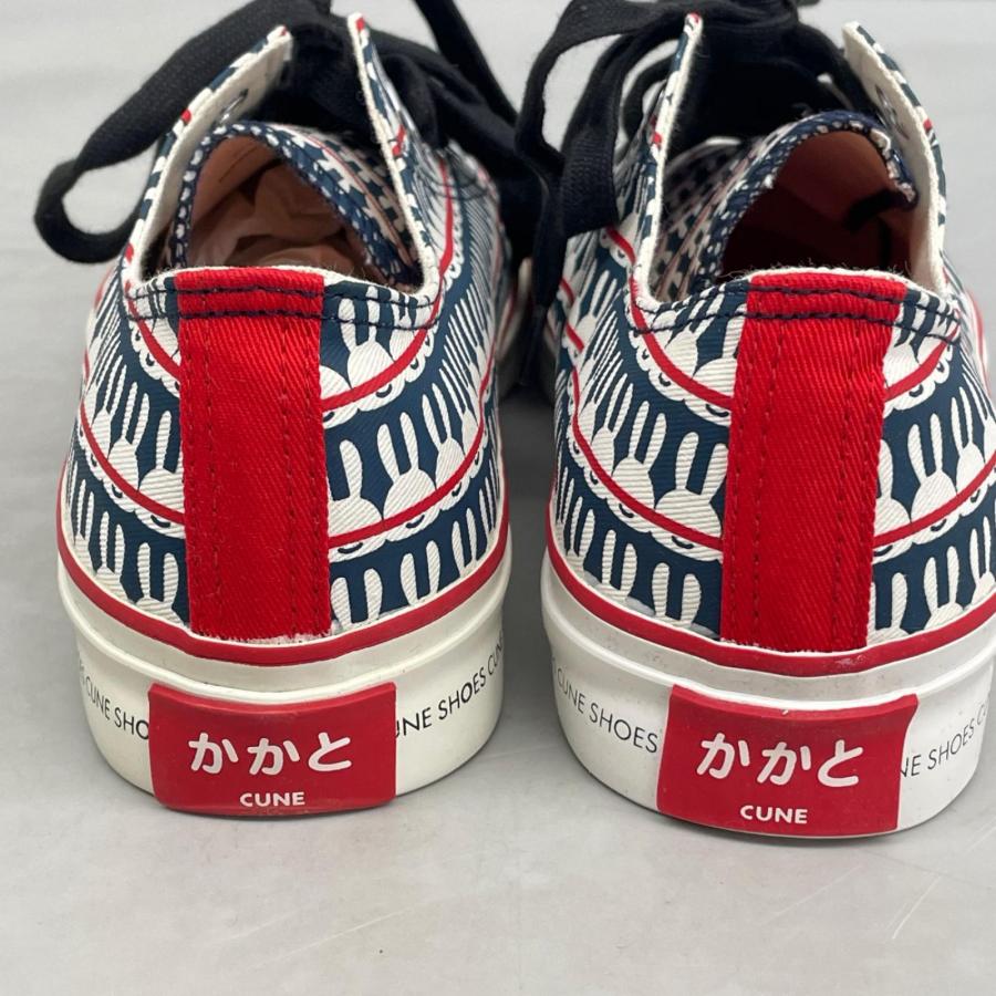 CUNE キューン キャンバススニーカー サイズ25.5cm 総柄 KU12IS214 |  | 07