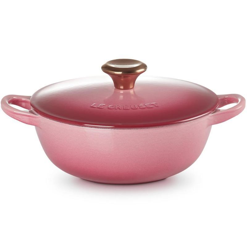 未使用 ルクルーゼ 18cm ベリー マルミット カッパーツマミ 限定品