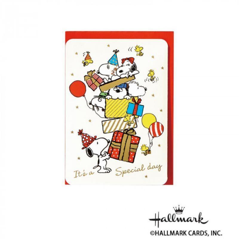 Hallmark ホールマーク スヌーピー グリーティングカード プレゼントから 6セット 761936 コムロード 通販 Paypayモール