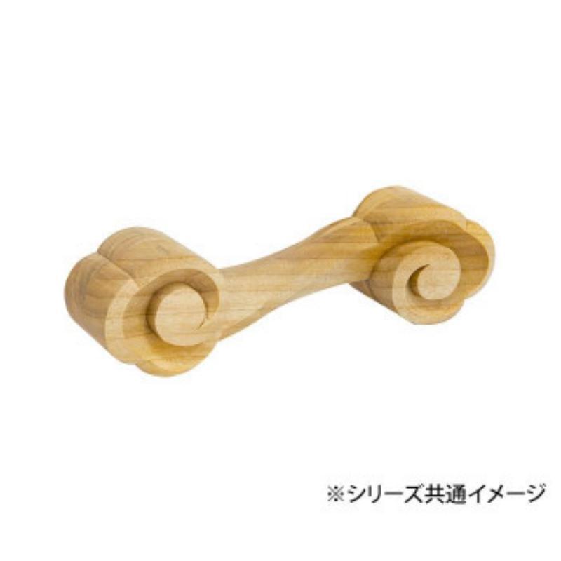 日本製 木彫りのダンベル 1kg 激安セール 推奨 楠 KK-1 04