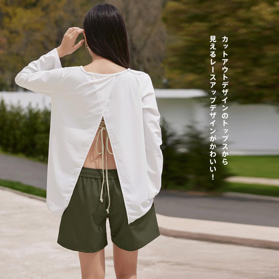 水着 レディース 体型カバー ビキニ 長袖シャツ ラッシュガード 水着 レディース 体型カバー ビキニ 長袖シャツ ラッシュガード