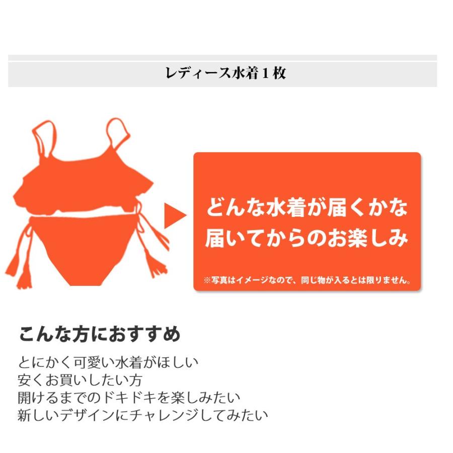 福袋水着 レディース 厳選商品 女性 ビキニ 体系カバー 大きいサイズ