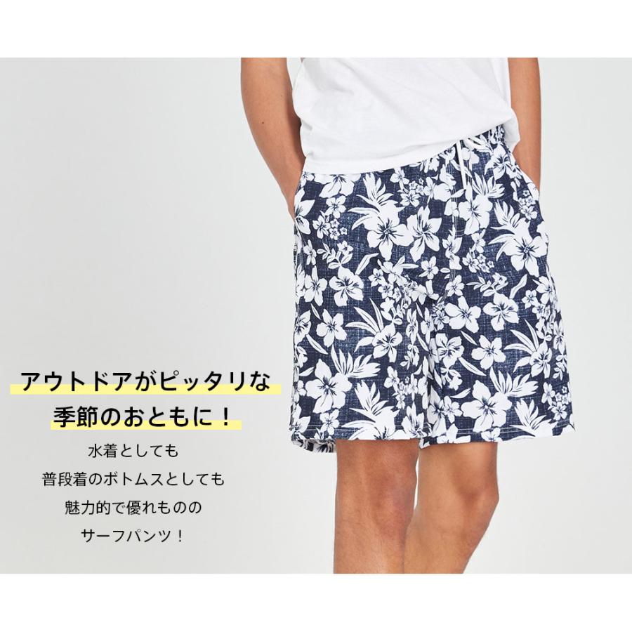 水着 メンズ サーフパンツ 海パン 5分丈 ハーフパンツ サーフショーツ