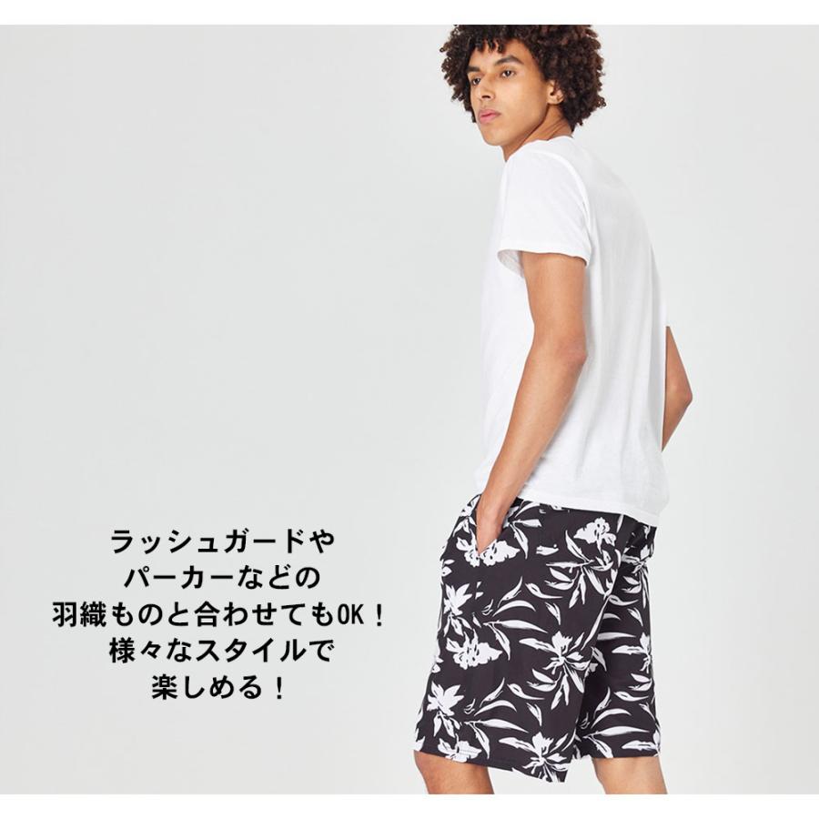 水着 メンズ サーフパンツ 海パン 6分丈 ハーフパンツ インナー付