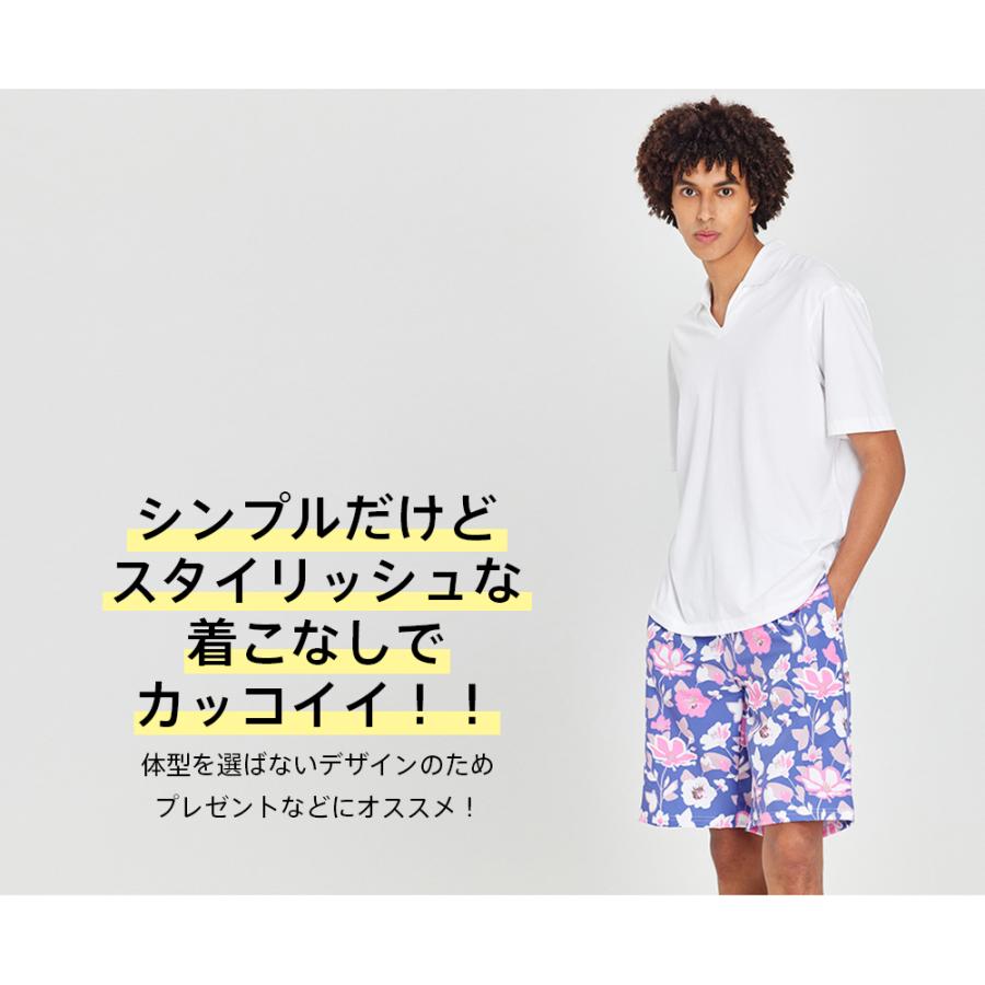 水着 メンズ サーフパンツ 海パン 6分丈 ハーフパンツ インナー付