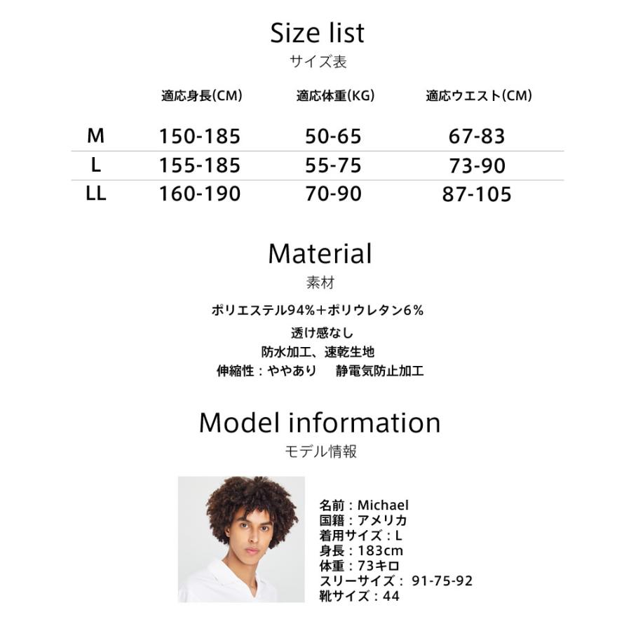 水着 メンズ サーフパンツ 海パン 6分丈 ハーフパンツ インナー付