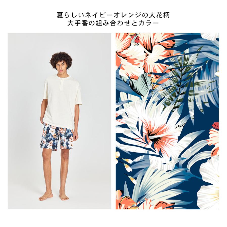 水着 メンズ サーフパンツ 海パン 5分丈 ハーフパンツ インナー付