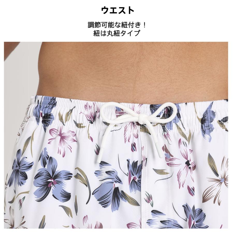 水着 メンズ サーフパンツ 海パン 5分丈 ハーフパンツ インナー付