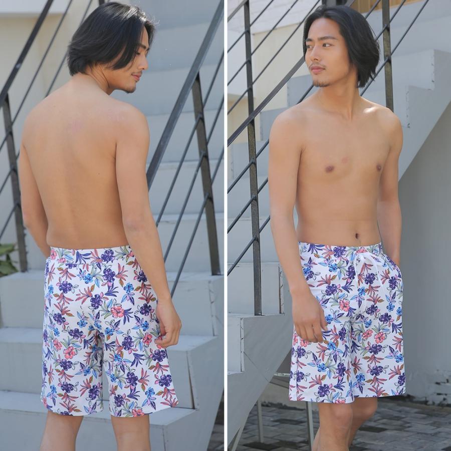 水着 メンズ ビーチパンツ トランクス ハーフパンツ 水濡れOK素材