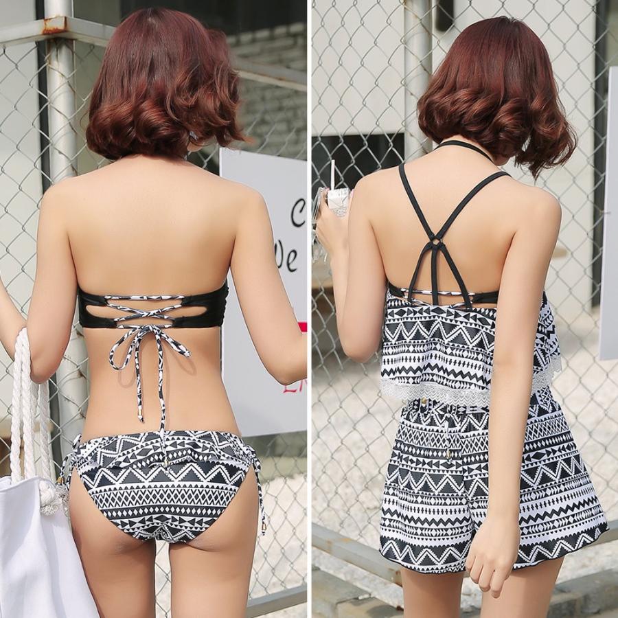 水着 ペア水着 体型カバー メンズ レディース カップルお揃い /S/M/L