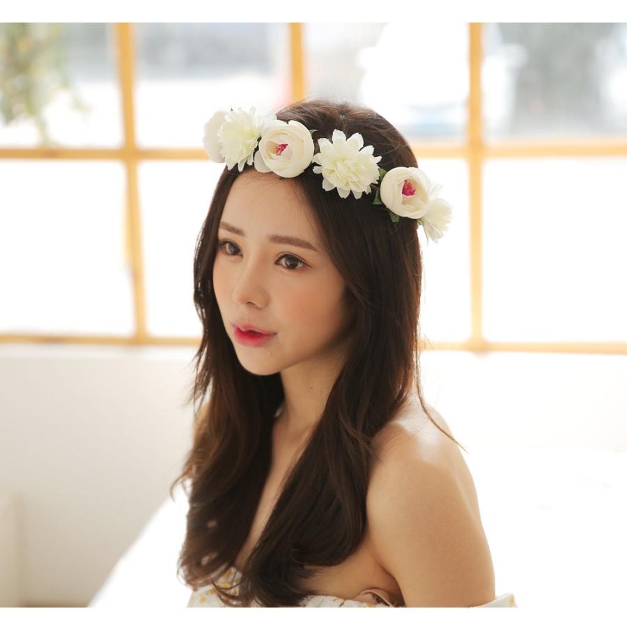 花かんむり 花 種類別 ヘアアクセサリー 大人 ピンク ホワイト 髪飾り フェス コンサート ビーチ プール リゾート 海 パーティー 遊び 小道具 お揃い H2842 Hoyuki 通販 Yahoo ショッピング