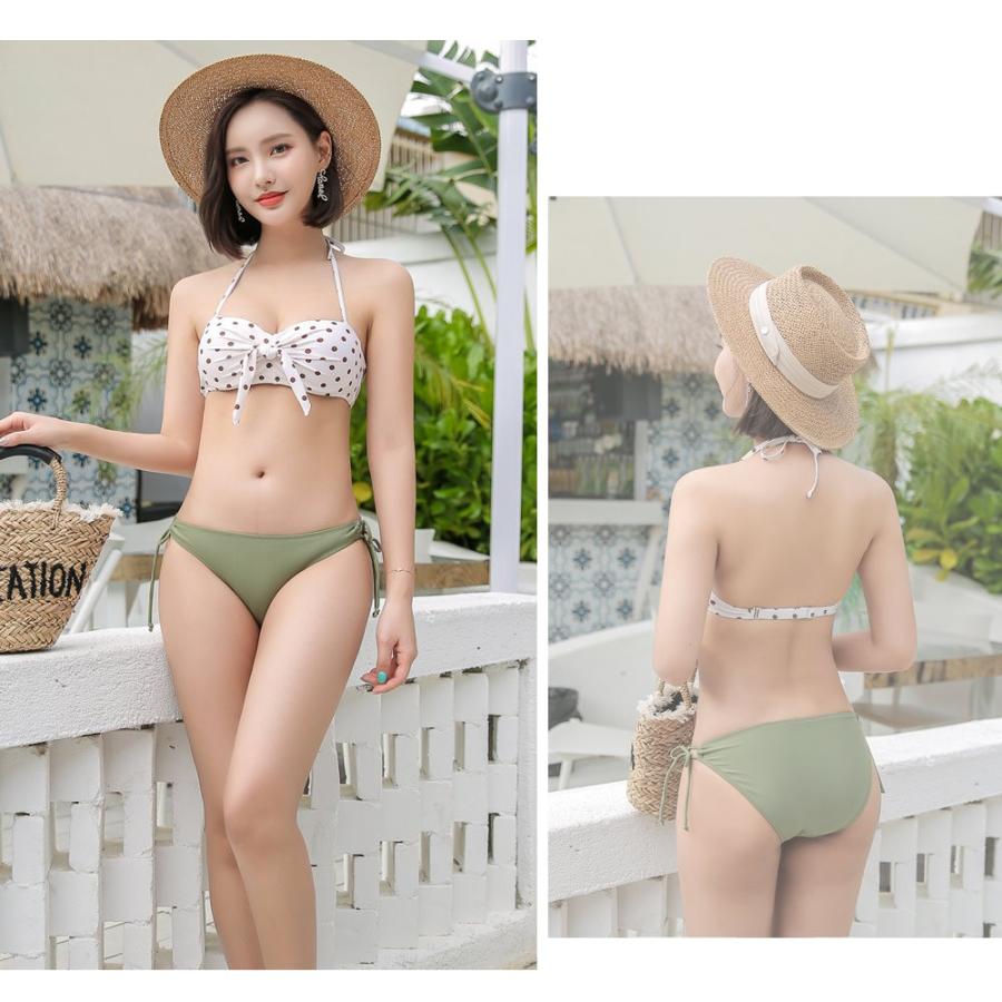 水着 レディース バンドゥ ビキニ トップス オフショルダー ホルダー