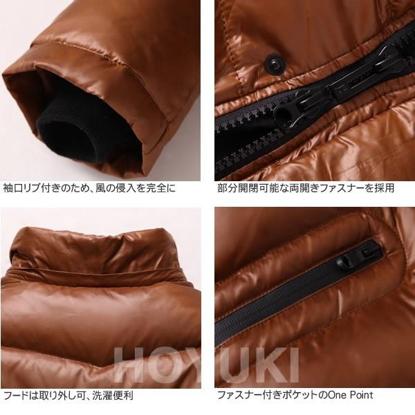 ○○メンズダウンコート秋冬用☆高級ダウン80％☆フード付き