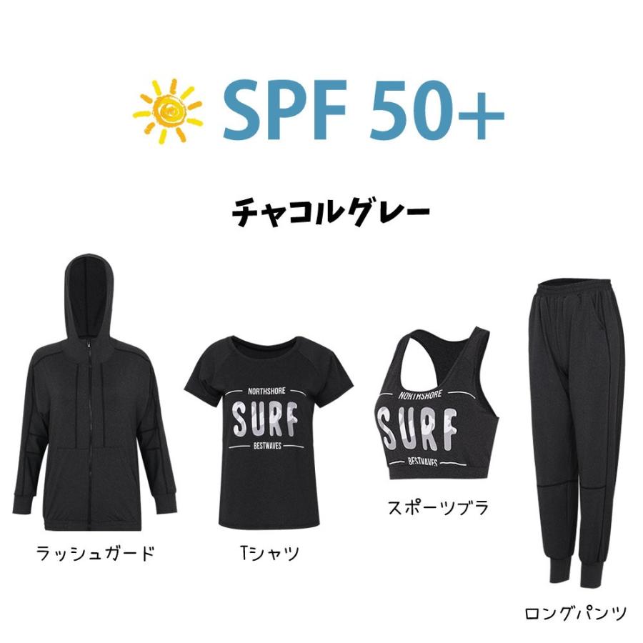 スポーツウェア フィットネスウェア 4点セット レディース ヨガウェア