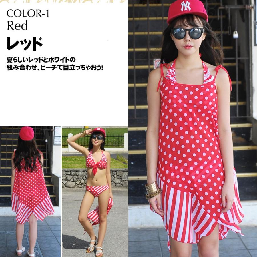 FILA ドット柄レッドワンピース L FILA ワンピース 「FILA / フィラ