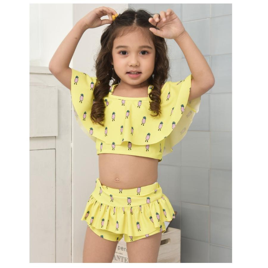 キッズ水着 キッズ 女の子 セパレート水着 オフショル キッズ水着 キッズ 女の子 セパレート水着 オフショル
