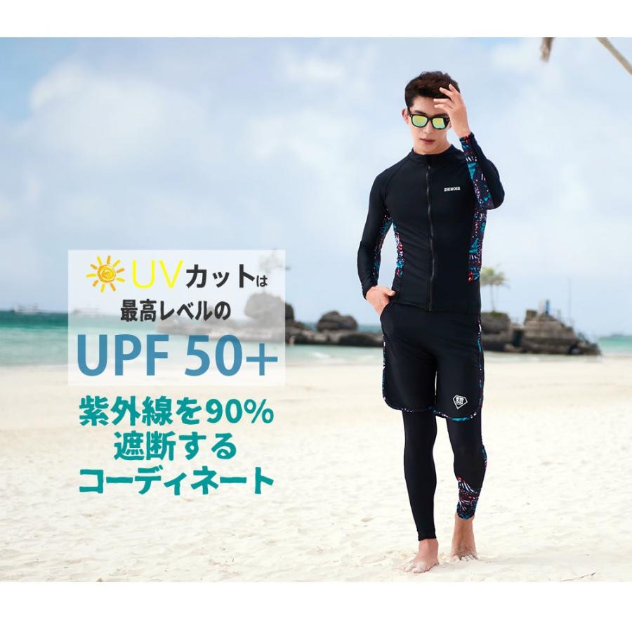 割引価格 フィットネス水着 水着 メンズ ラッシュガード 上下セット 長袖 サーフフィットネス水着 おしゃれ 日焼け防止 スポーツ スイムウェア ジム 着脱簡単 M L Ll Aynaelda Com