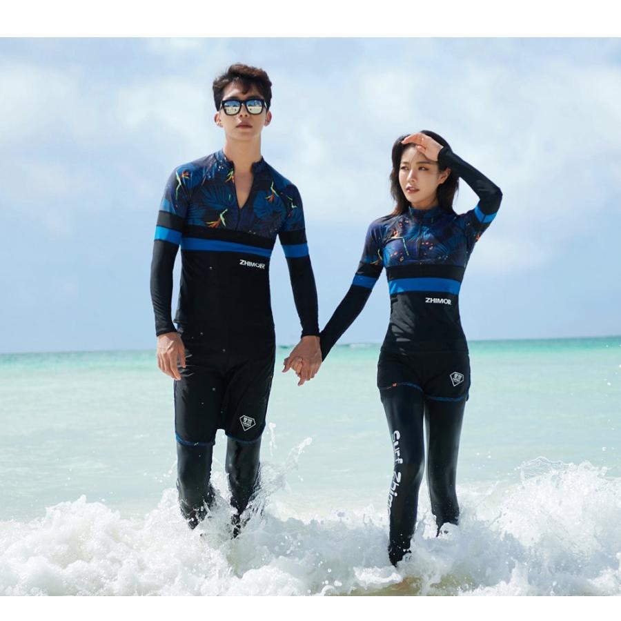 フィットネス水着 水着 メンズ ラッシュガード 上下セット 長袖 サーフ