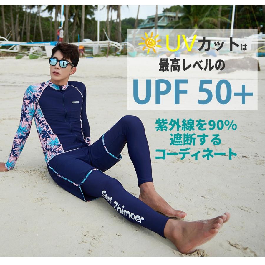 クーポンで2680円」フィットネス水着 水着 メンズ ラッシュガード 上下