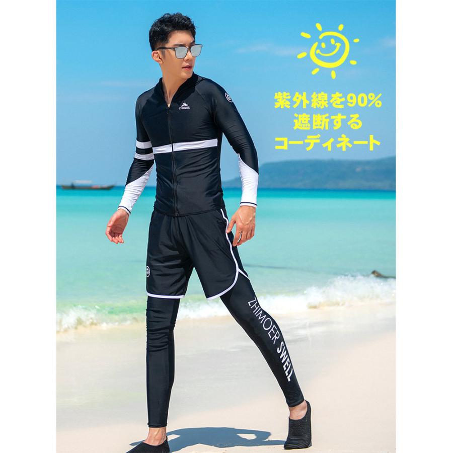 新作登場! フィットネス水着 メンズ ラッシュガード 上下セット 新作登場! フィットネス水着 メンズ ラッシュガード 上下セット